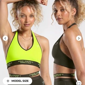Gymshark reversible halter neck sports bra